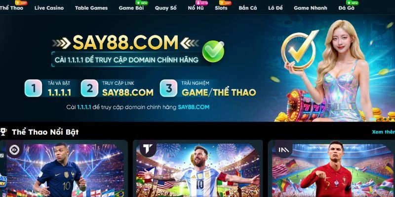 Say88 với các sảnh game đặc sắc nhất